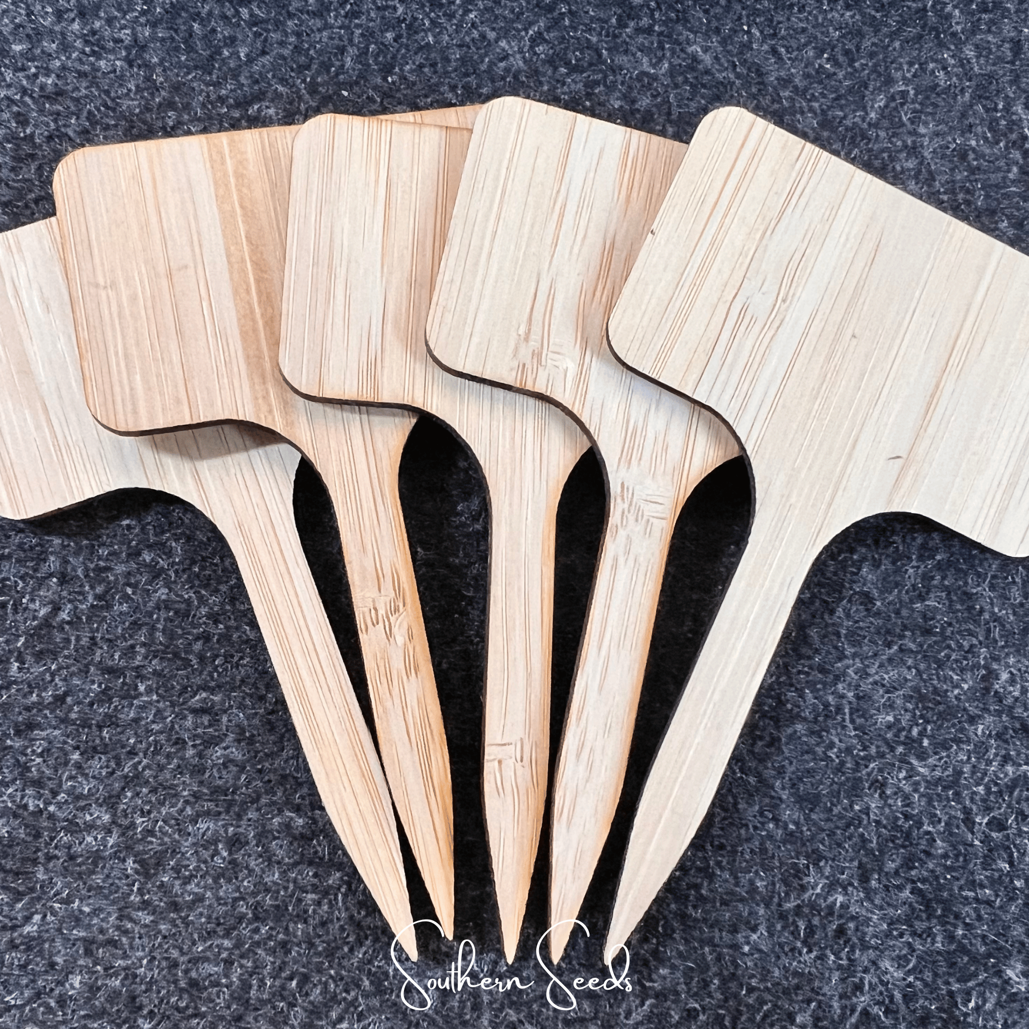 Bamboo Plant Markers - 5 Count seed packet from Seed Therapy – American - grown, heirloom seeds