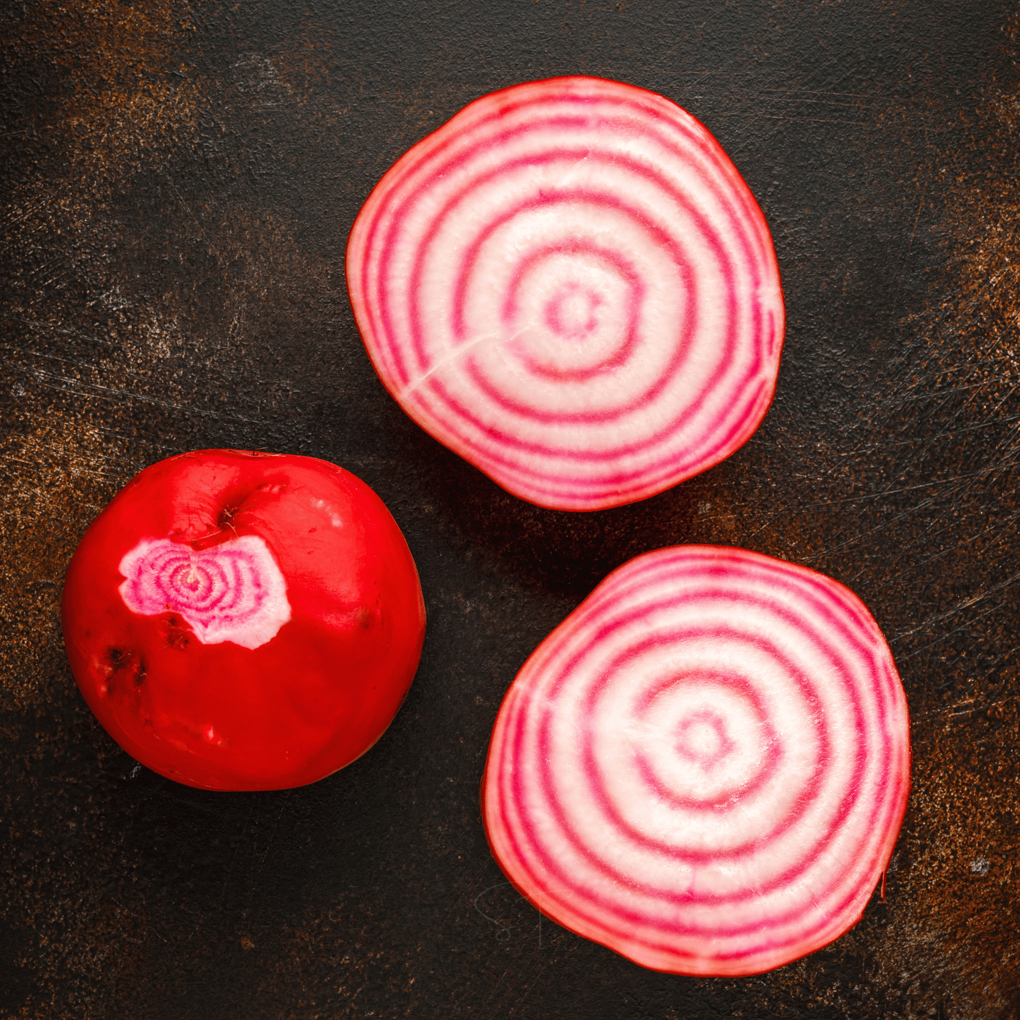Chioggia Beet – 100 Seeds seed packet from Seed Therapy – American - grown, heirloom seeds