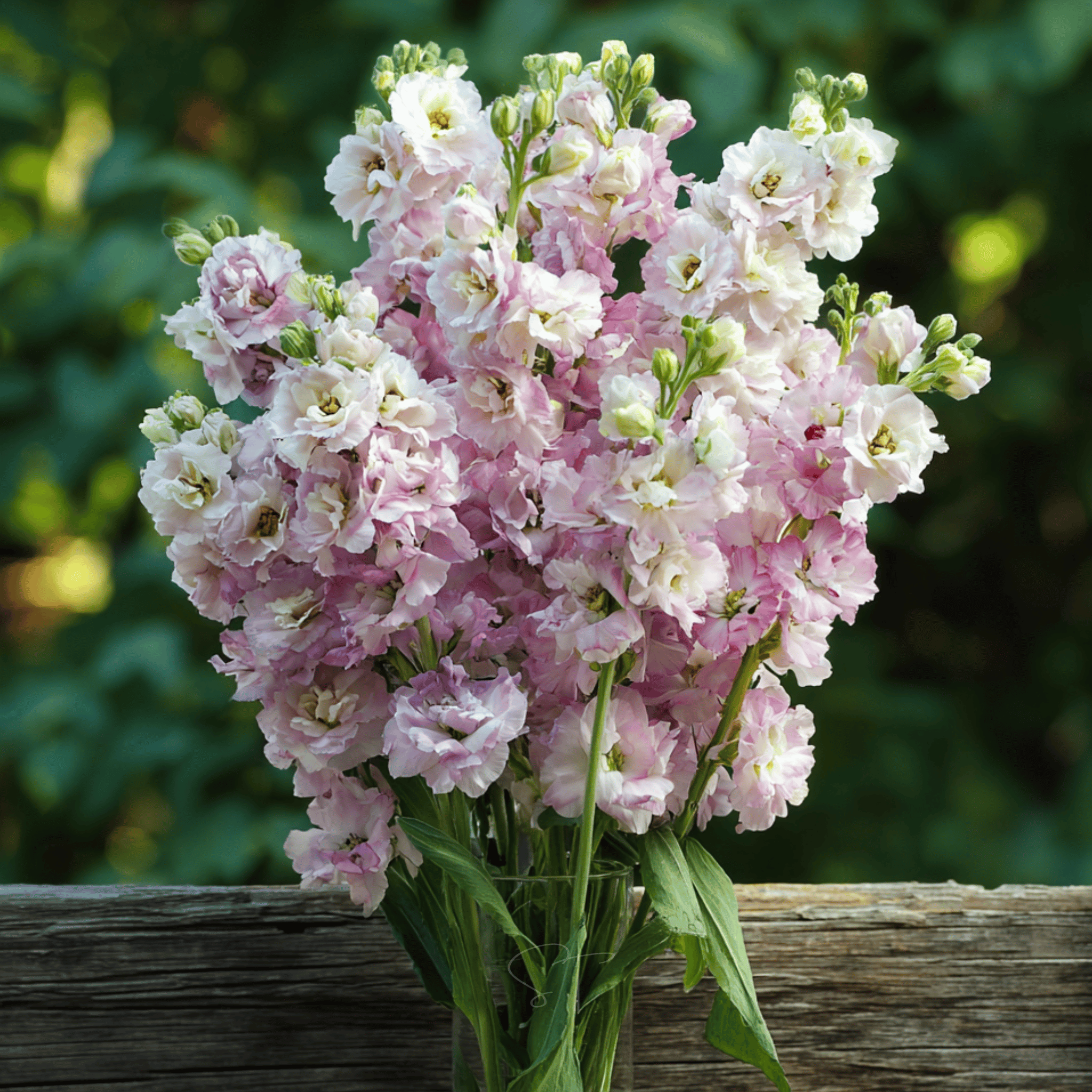 Column Stock Appleblossom - 50 Seeds seed packet from Seed Therapy – American - grown, heirloom seeds