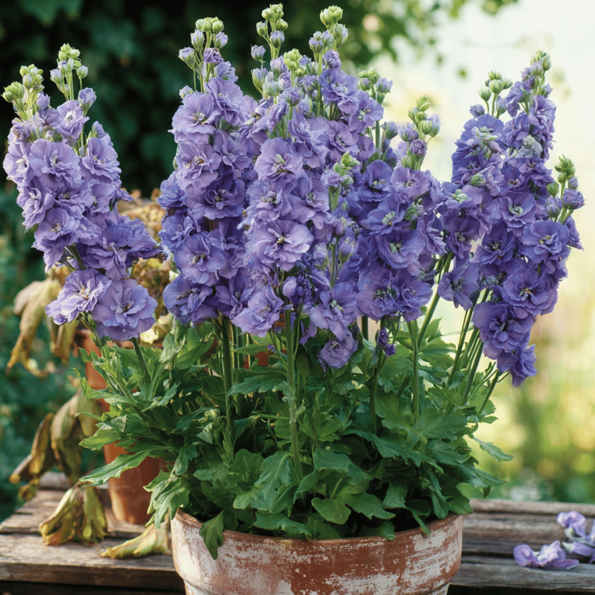 Column Stock Miracle Blue Mid – 50 Seeds seed packet from Seed Therapy – American - grown, heirloom seeds
