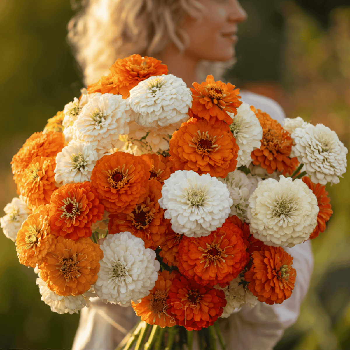 sinoise S8 クリームパック 100%植物由来 Creamsicle Zinnia – 100 Seeds - Seed Therapy – Southern Seeds