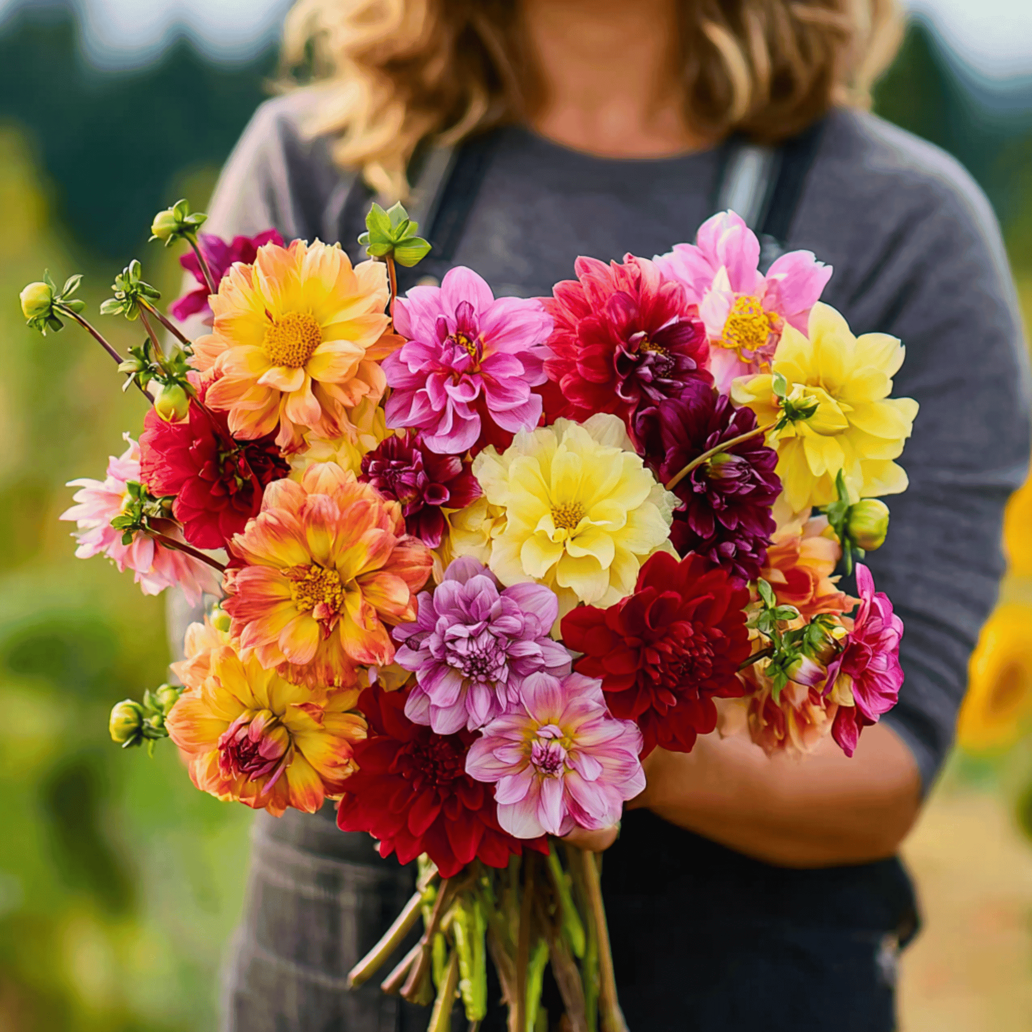 Early Bird Dahlia – 25 Seeds seed packet from Seed Therapy – American - grown, heirloom seeds