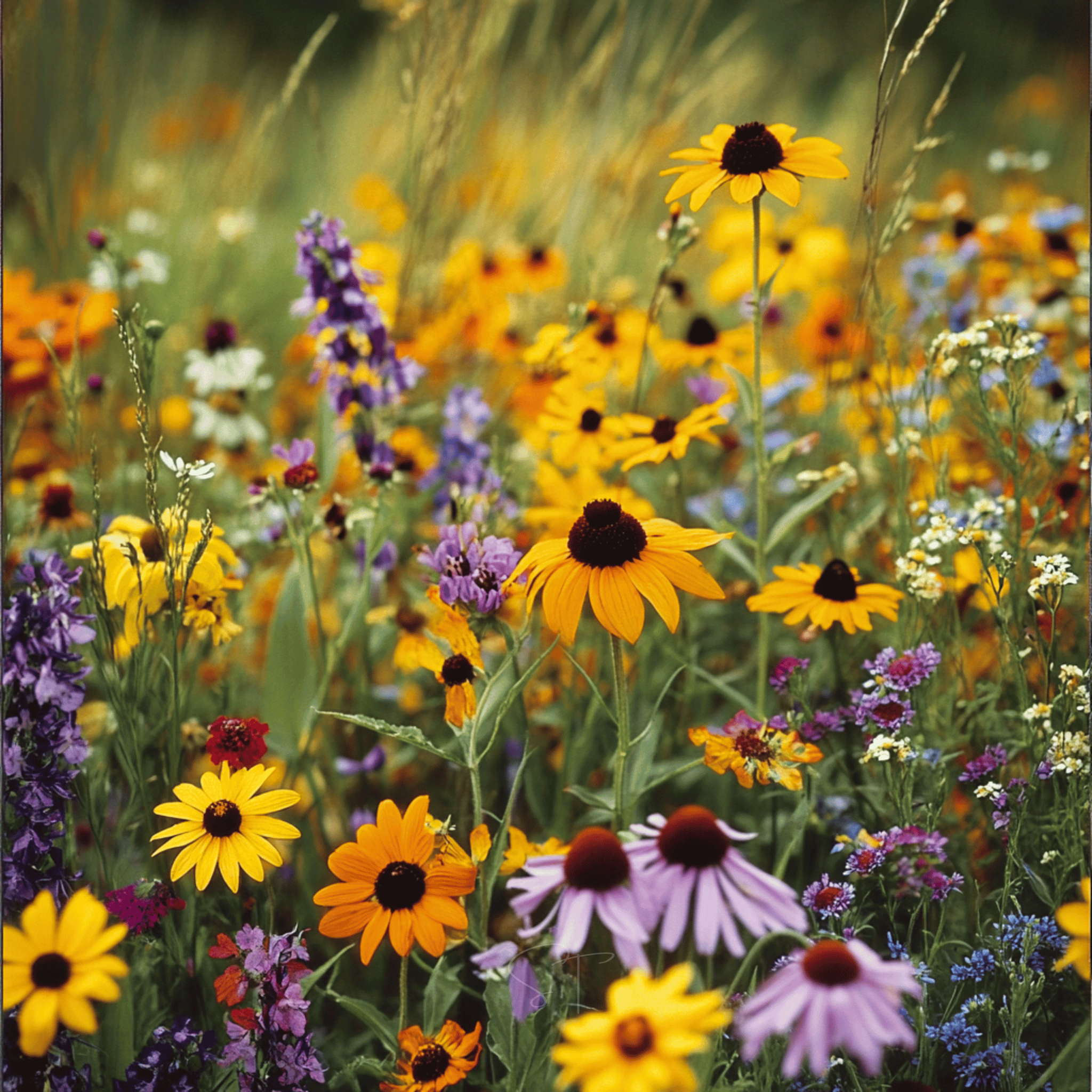 Perennial Wildflower Seed Mix (15 Varieties) – 1,000 Seeds seed packet from Seed Therapy – American - grown, heirloom seeds