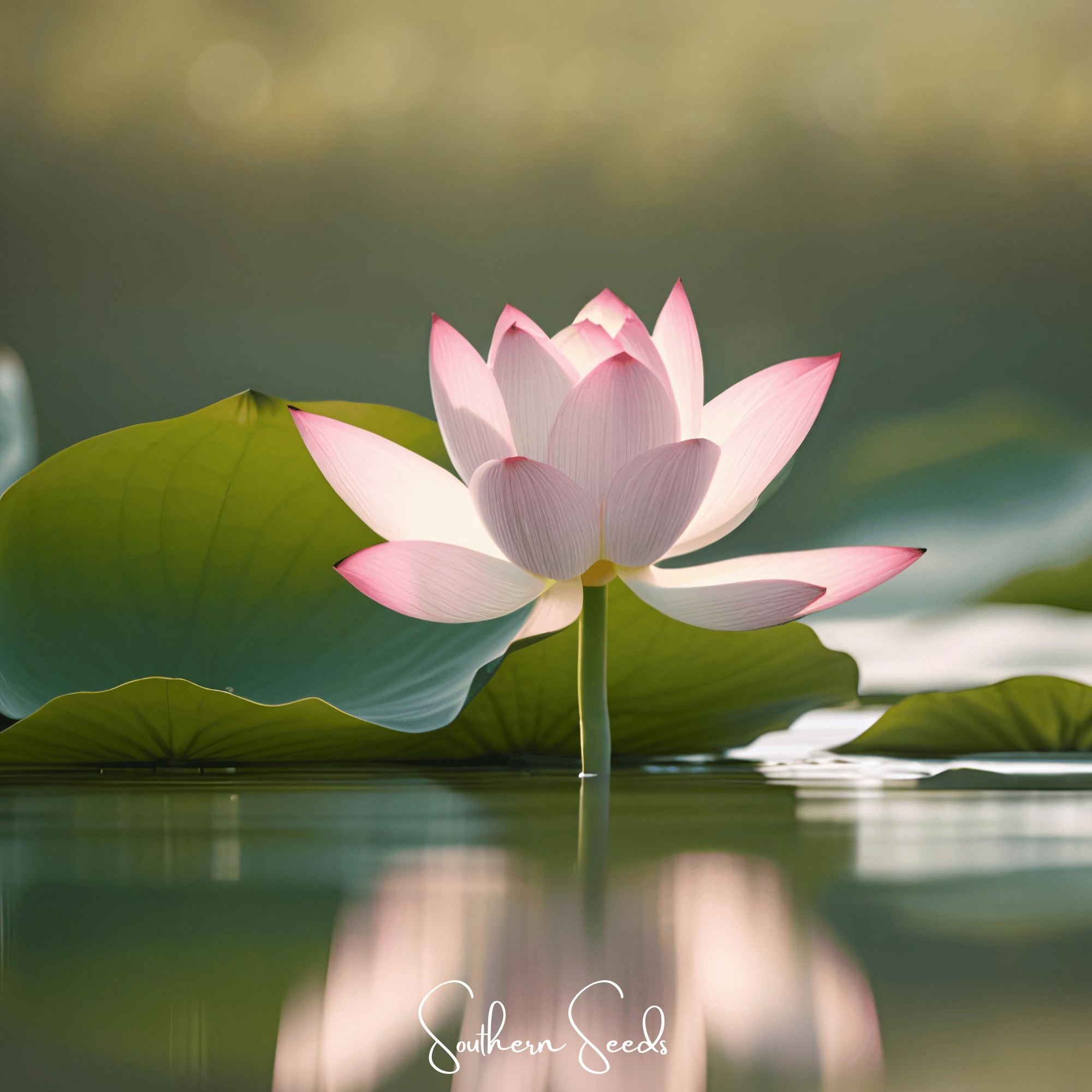 Sacred Lotus (Nelumbo nucifera) - 5 Seeds seed packet from Seed Therapy – American - grown, heirloom seeds