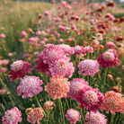 Salmon Queen Scabiosa - 30 Seeds seed packet from Seed Therapy – American - grown, heirloom seeds