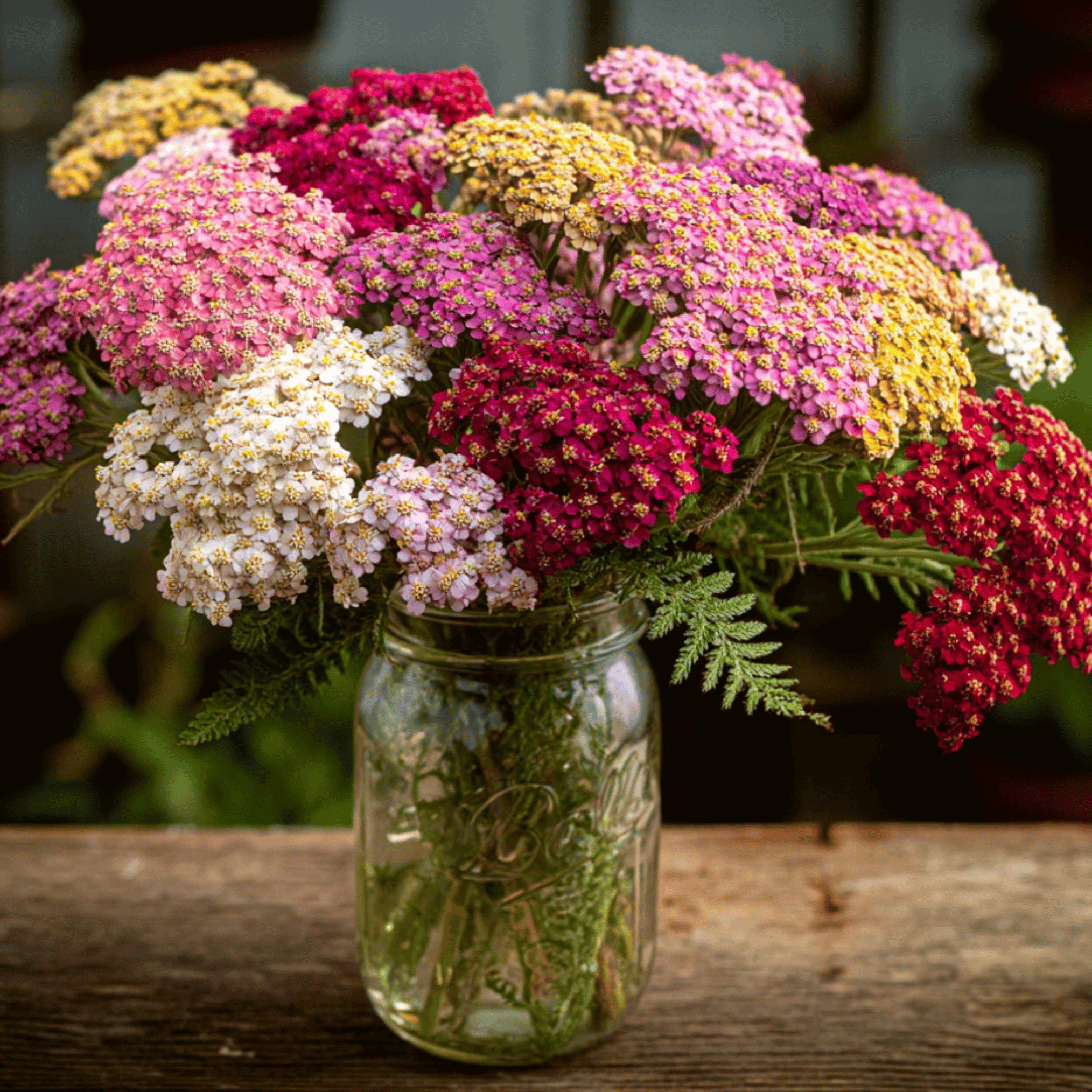 Summer Berries Yarrow Mix – 50 Seeds seed packet from Seed Therapy – American - grown, heirloom seeds