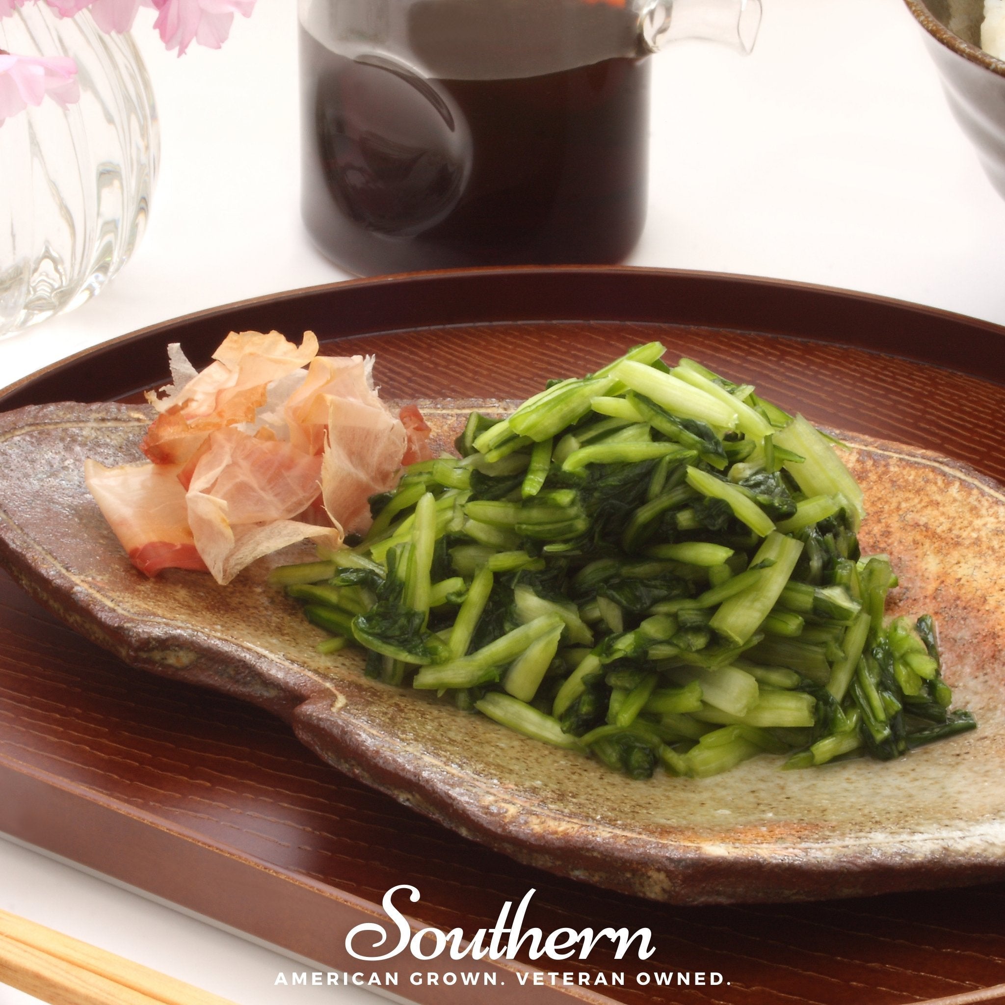 Cabbage, Mibuna Chinese (Brassica oleracea) - 100 Seeds seed packet from Seed Therapy – American - grown, heirloom seeds