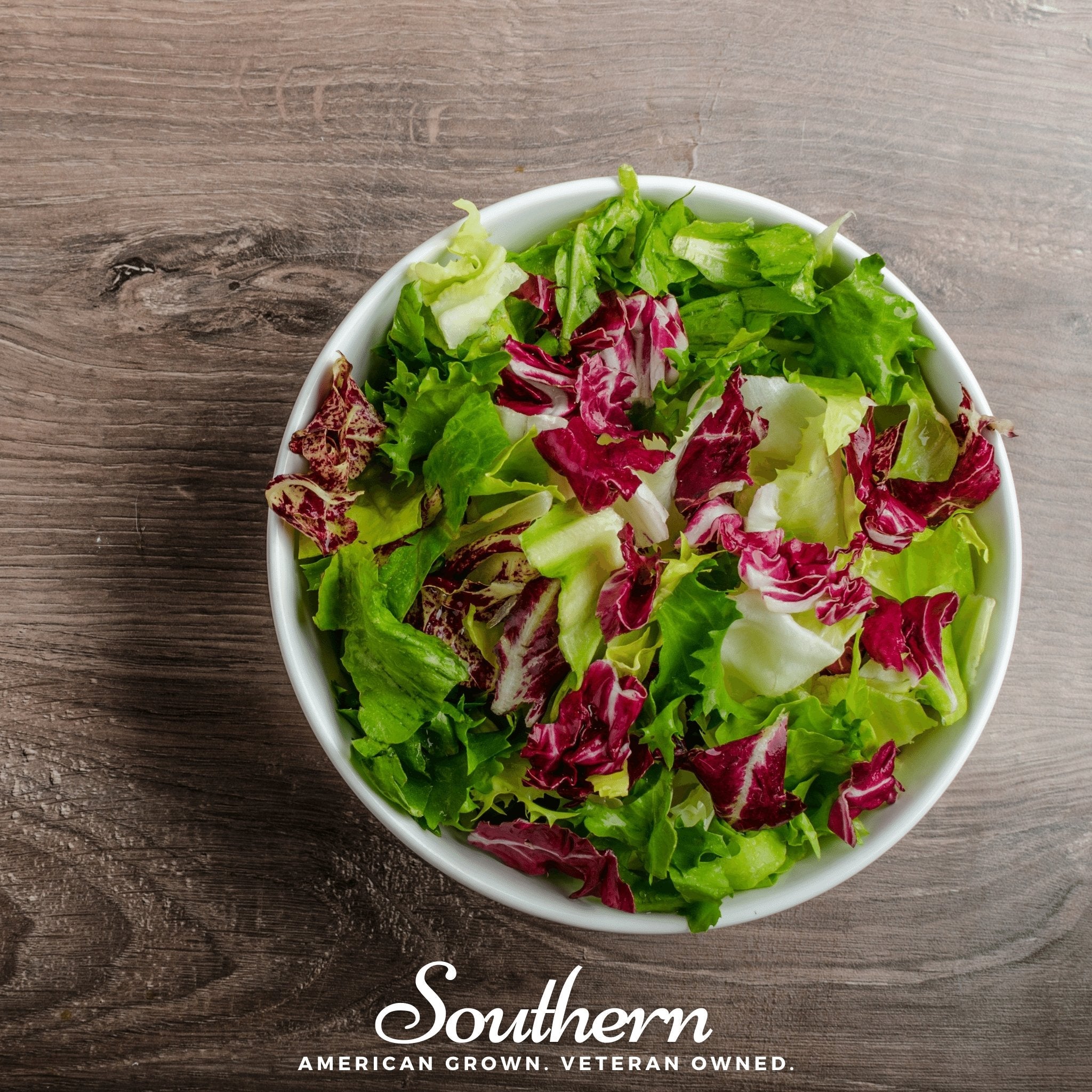 Lettuce, Mesclun Mix (Lactuca sativa) - 500 Seeds seed packet from Seed Therapy – American - grown, heirloom seeds