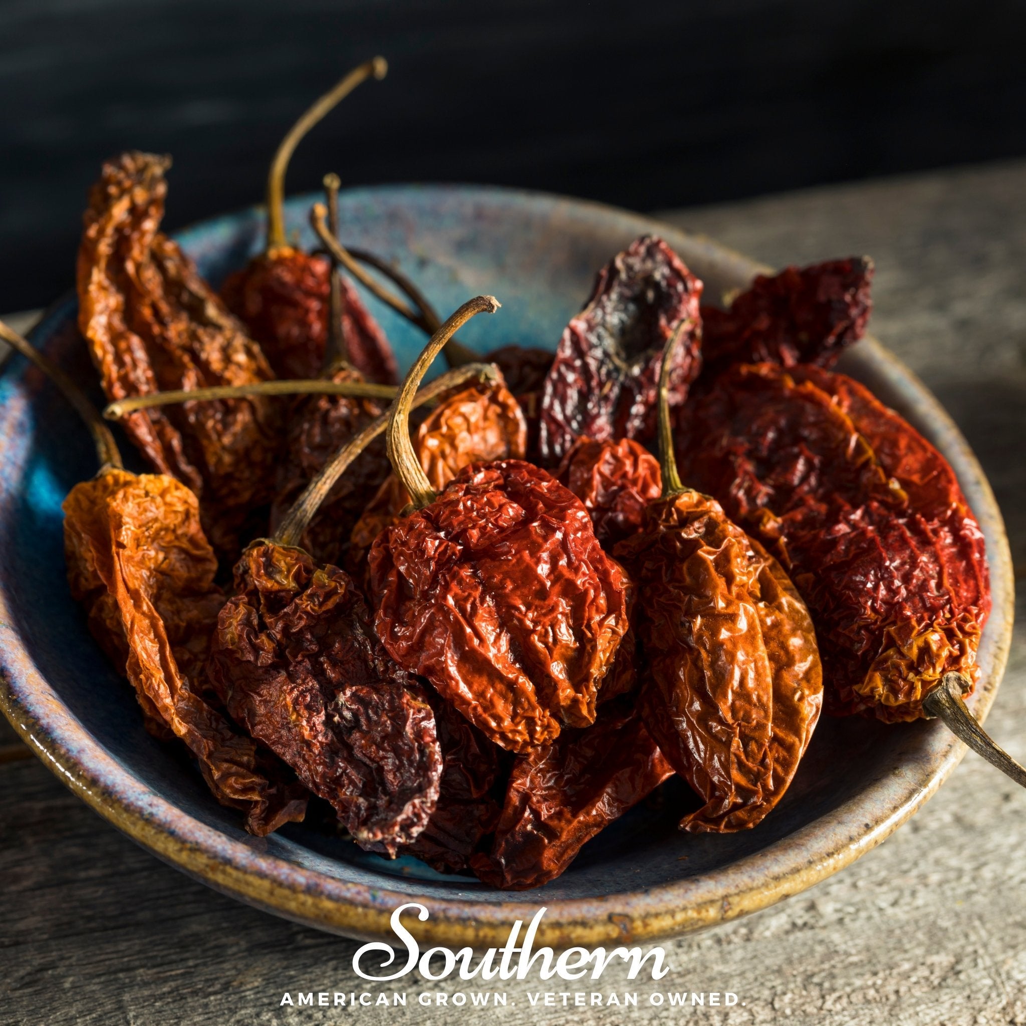 Pepper, Ghost - Red Bhut Jolokia (Capsicum annuum) - 25 Seeds seed packet from Seed Therapy – American - grown, heirloom seeds