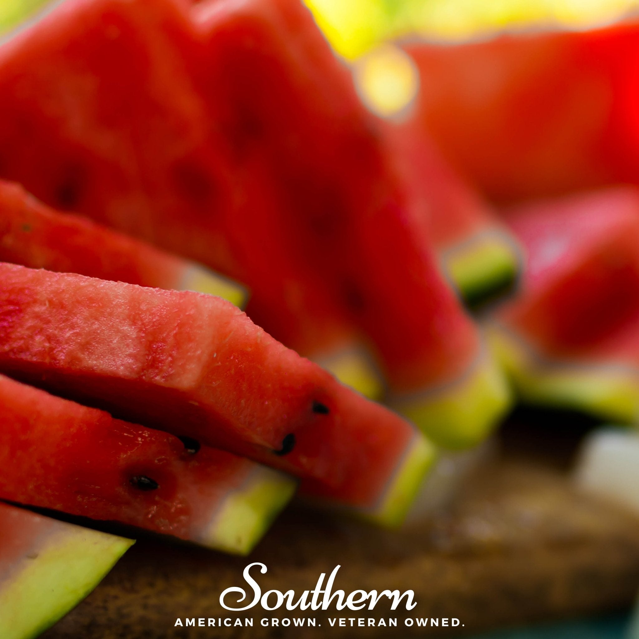 Watermelon, Crimson Sweet (Citrullus lanatus) - 25 Seeds seed packet from Seed Therapy – American - grown, heirloom seeds