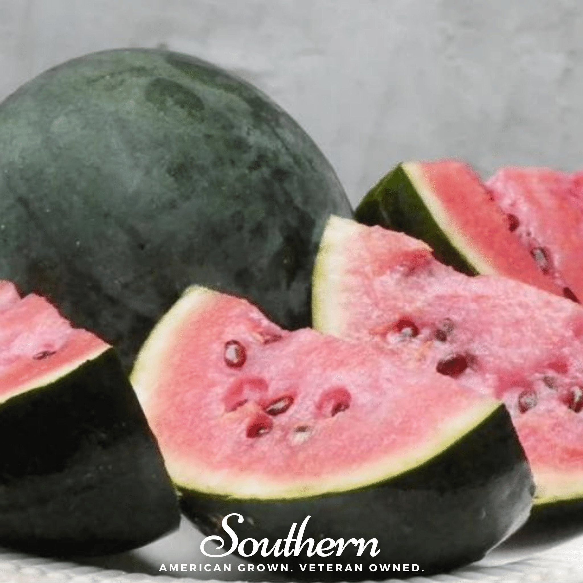Watermelon, Sugar Baby (Citrullus lanatus) - 25 Seeds seed packet from Seed Therapy – American - grown, heirloom seeds