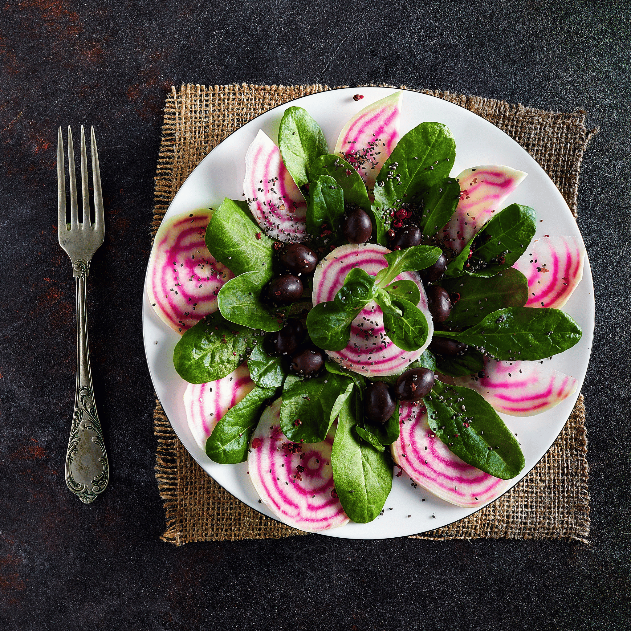 Chioggia Beet – 100 Seeds seed packet from Seed Therapy – American - grown, heirloom seeds