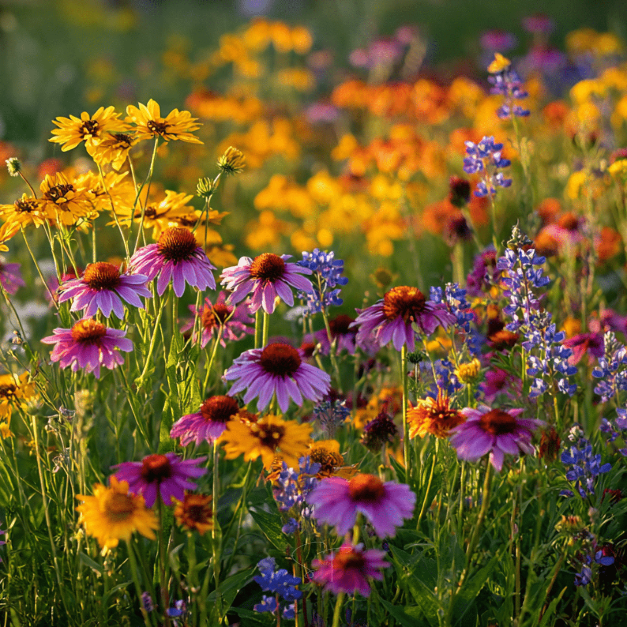 Midwest Wildflower Mix – 1,000 Seeds seed packet from Seed Therapy – American - grown, heirloom seeds