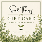 Seed Therapy Gift Card seed packet from Seed Therapy – American-grown, heirloom seeds