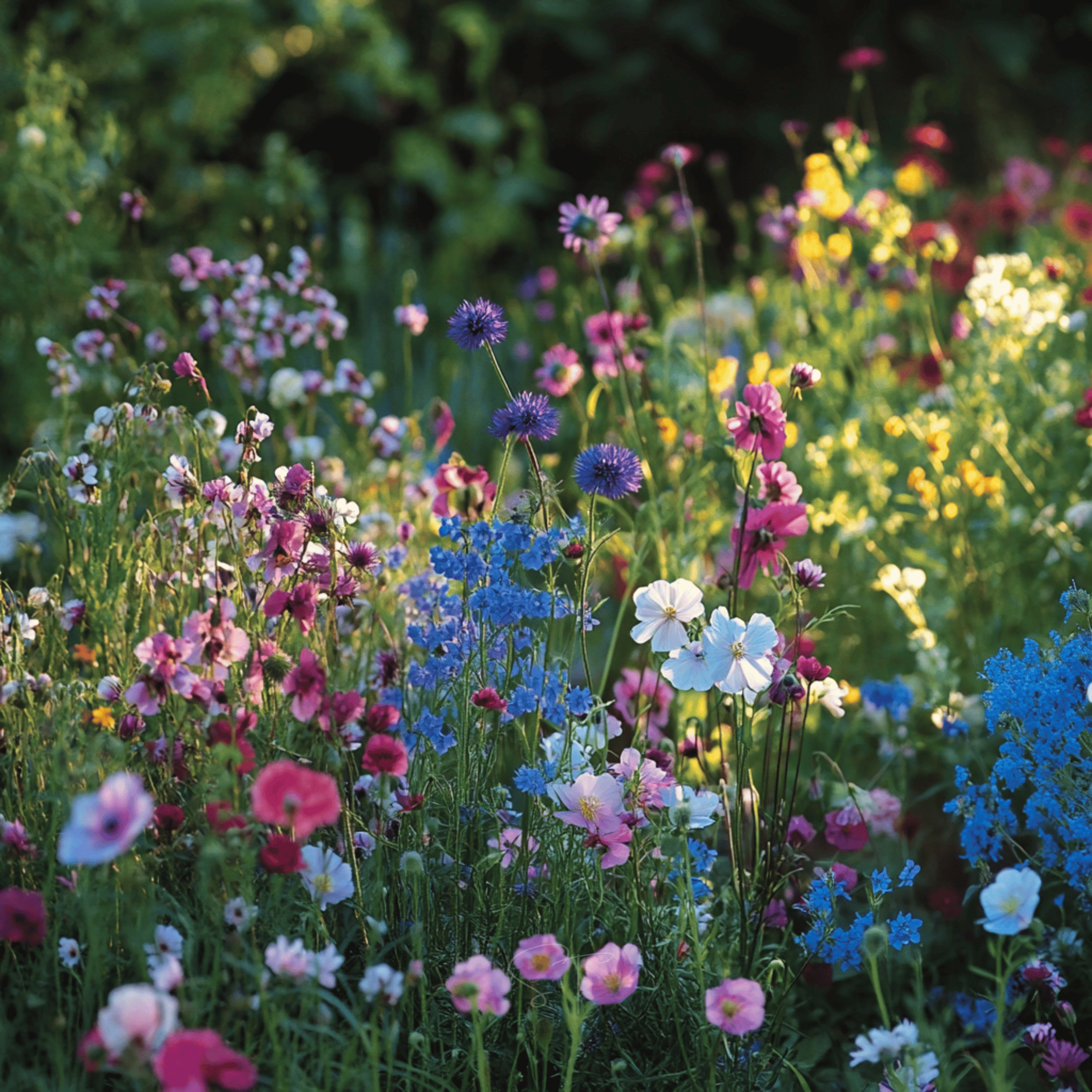 Shady Area Wildflower Seed Mix (20 Varieties) – 1,000 Seeds seed packet from Seed Therapy – American - grown, heirloom seeds