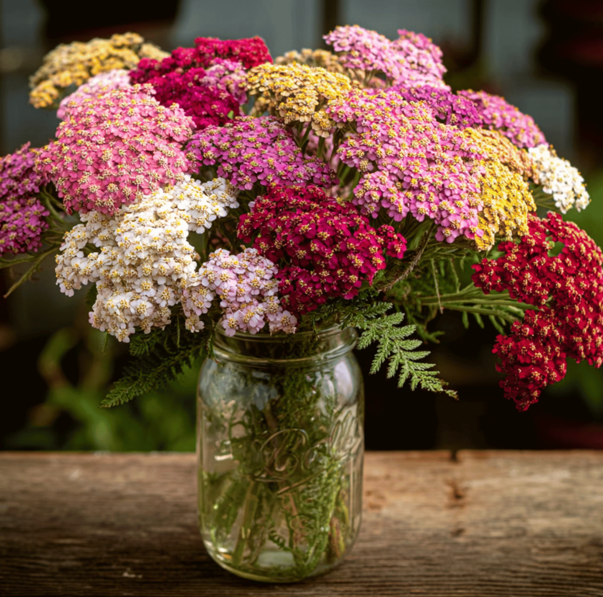 yarrow from seed to flower Yarrow, Summer Berries Mix (Achillea millefolium) - 50 Seeds